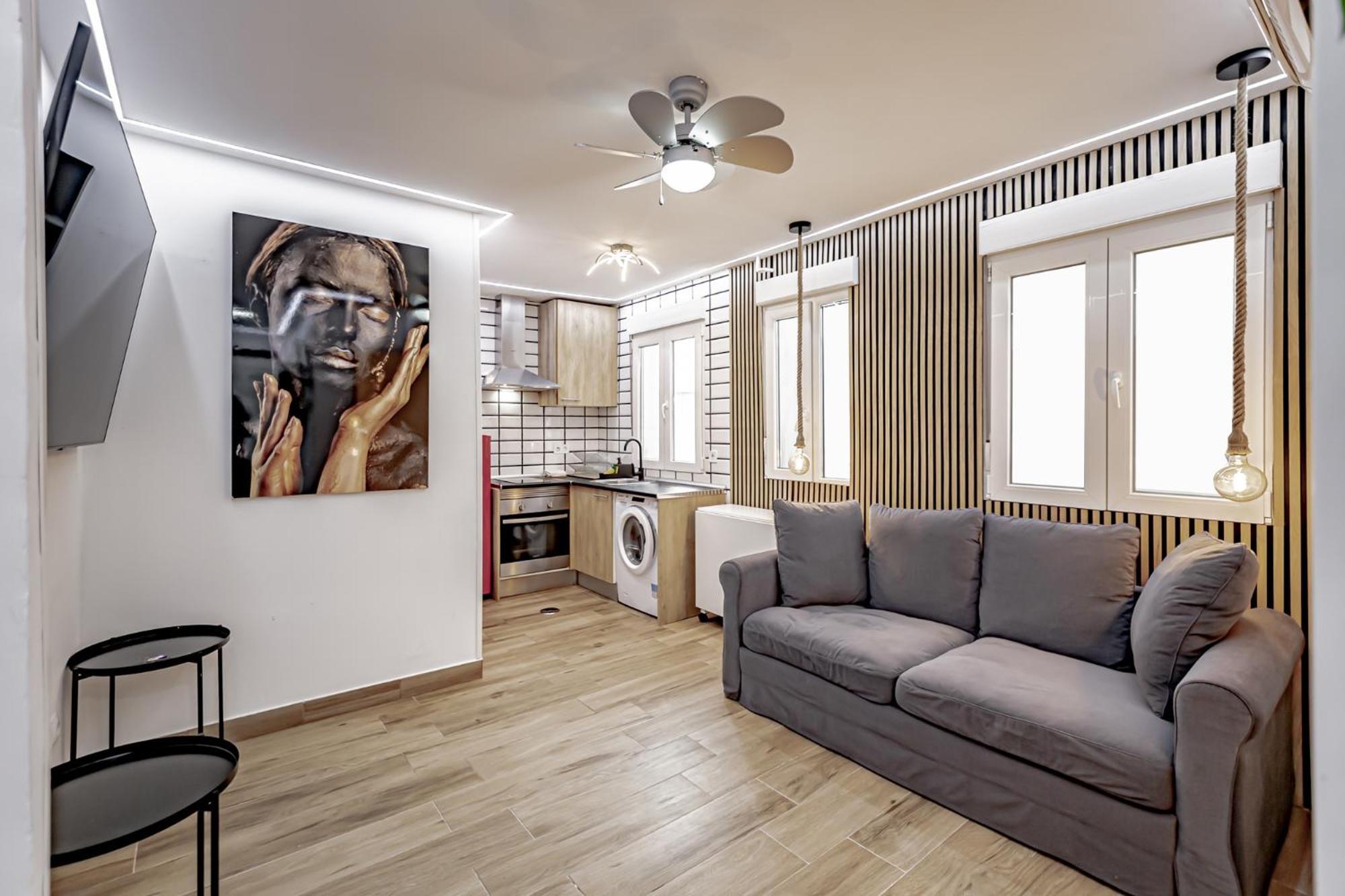 Apartamentos Estrecho Madrid Kamer foto