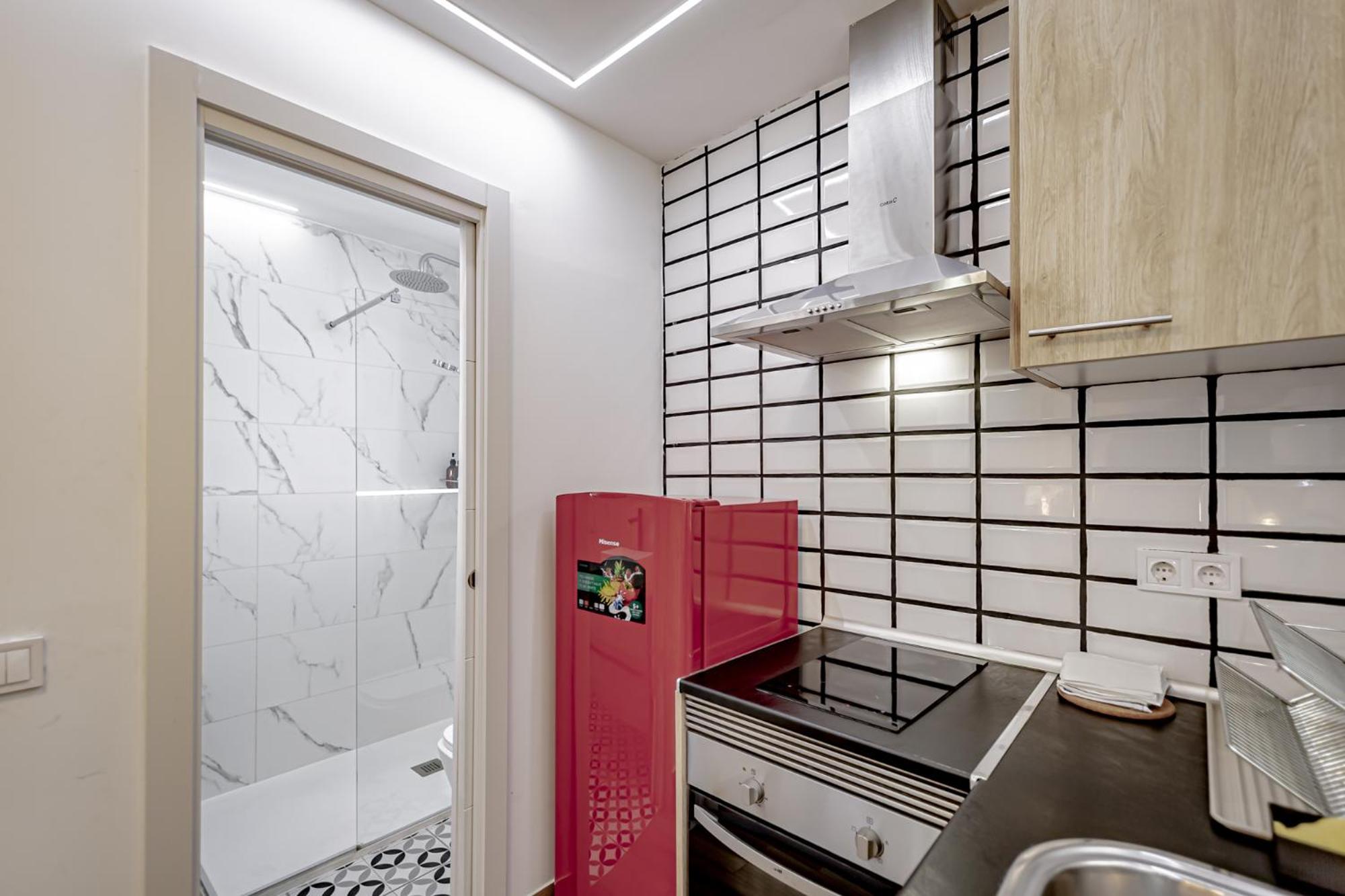 Apartamentos Estrecho Madrid Kamer foto